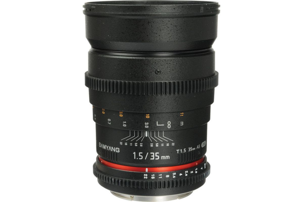 Samyang 35 T1.5 AS UMC VDSLR (Canon EF) - аренда профессионального оборудования