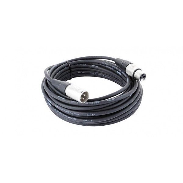 Аудиокабель XLR (M) - XLR (F) 20 м - аренда профессионального оборудования