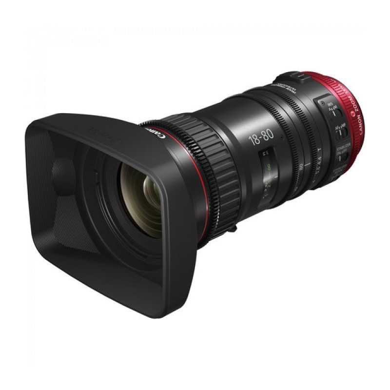 Canon CN-E 18-80 T4.4 L IS KAS S Compact-Servo Cine (S35, Canon EF) - аренда профессионального оборудования