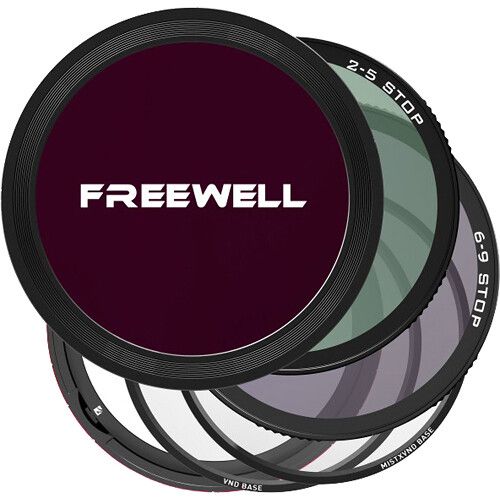 95 мм комплект светофильтров Freewell Versatile Magnetic VND - аренда профессионального оборудования