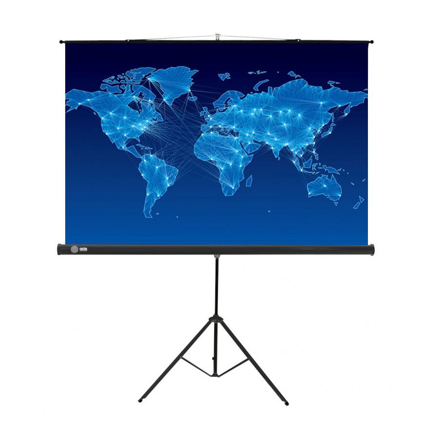 Экран Cactus Triscreen 150x150 см - аренда профессионального оборудования