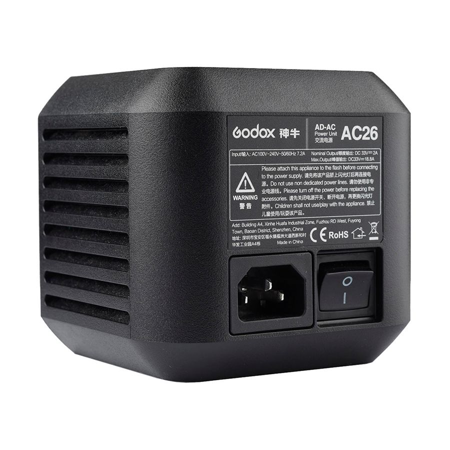 Сетевой адаптер Godox AC26 (для AD600) - аренда профессионального оборудования