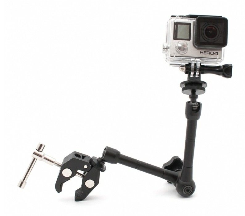 GoPro крепление Magic Arm+Clamp (короткое) - аренда профессионального оборудования
