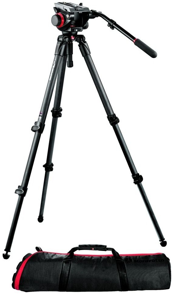 Штатив Manfrotto 535 MPRO + 504HD video head - аренда профессионального оборудования