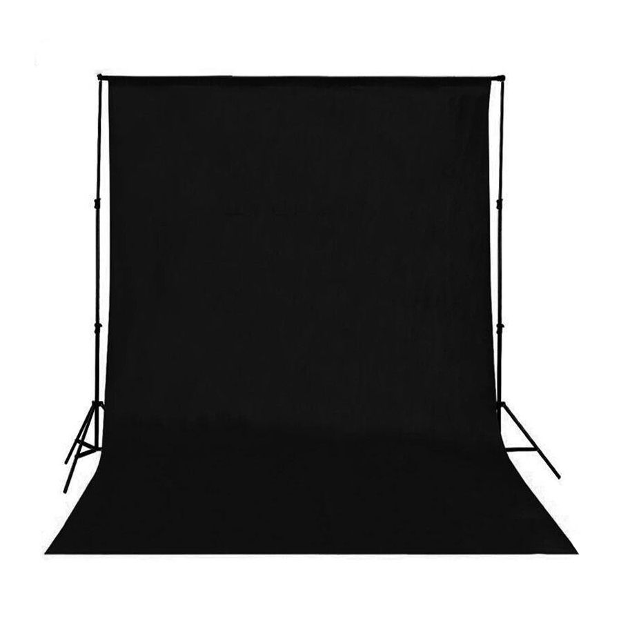 Фон тканевый 3x3 м (Черный) - аренда профессионального оборудования