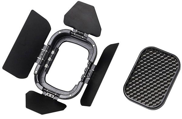 Шторки с сотами и набором цветных фильтров Godox BD-07 для AD200 - аренда профессионального оборудования