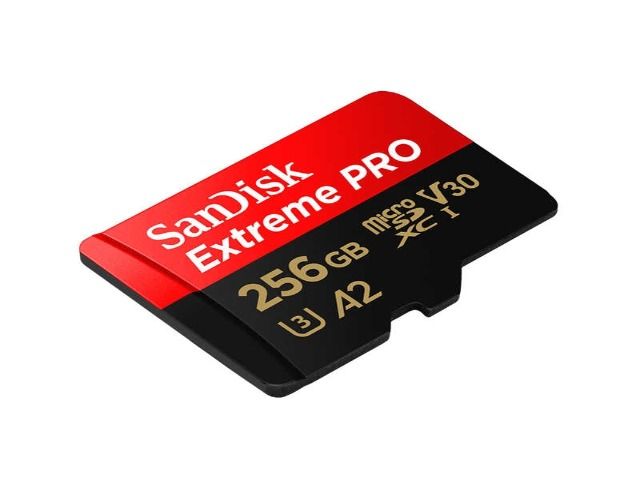 Карта памяти microSDXC Sandisk Extreme 256Gb - аренда профессионального оборудования