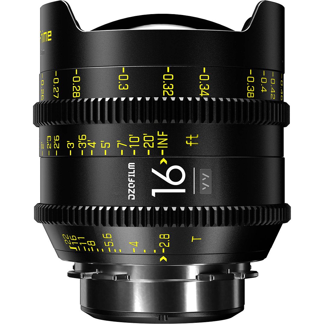 DZOFilm VESPID Prime 16 T2.8 Lens (FF, ARRI PL) - аренда профессионального оборудования