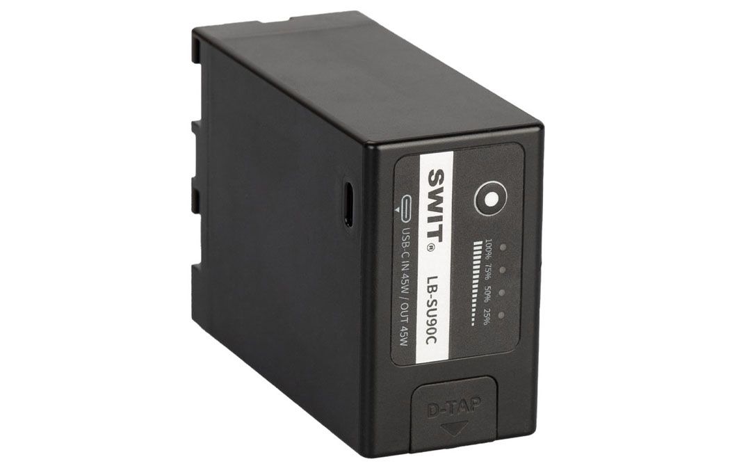 Аккумулятор Swit LB-SU90С (Sony BP-U30/60/100) D-tap 14.4 В и USB C(F) 45 Вт - аренда профессионального оборудования