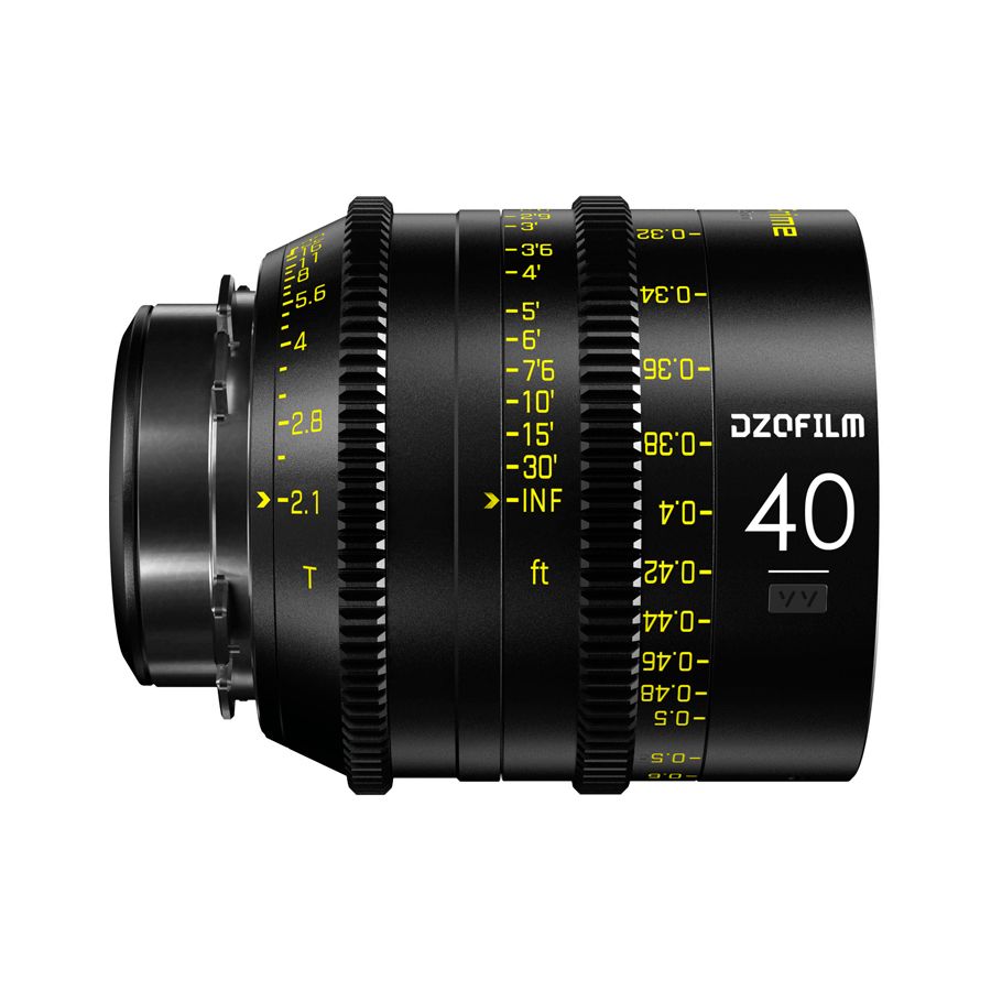 DZOFilm VESPID Prime 40 T2.1 Lens (FF, ARRI PL) - аренда профессионального оборудования