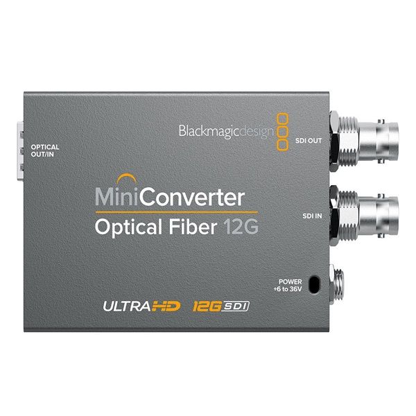 Blackmagic Mini Converter - Optical Fiber 12G SFP 12G - аренда профессионального оборудования