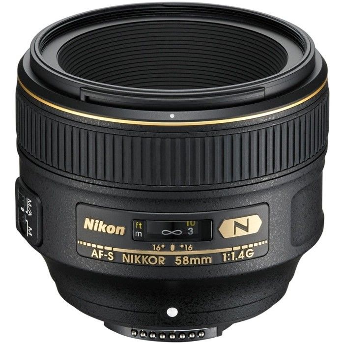 Nikon AF-S NIKKOR 58 f/1.4G - аренда профессионального оборудования