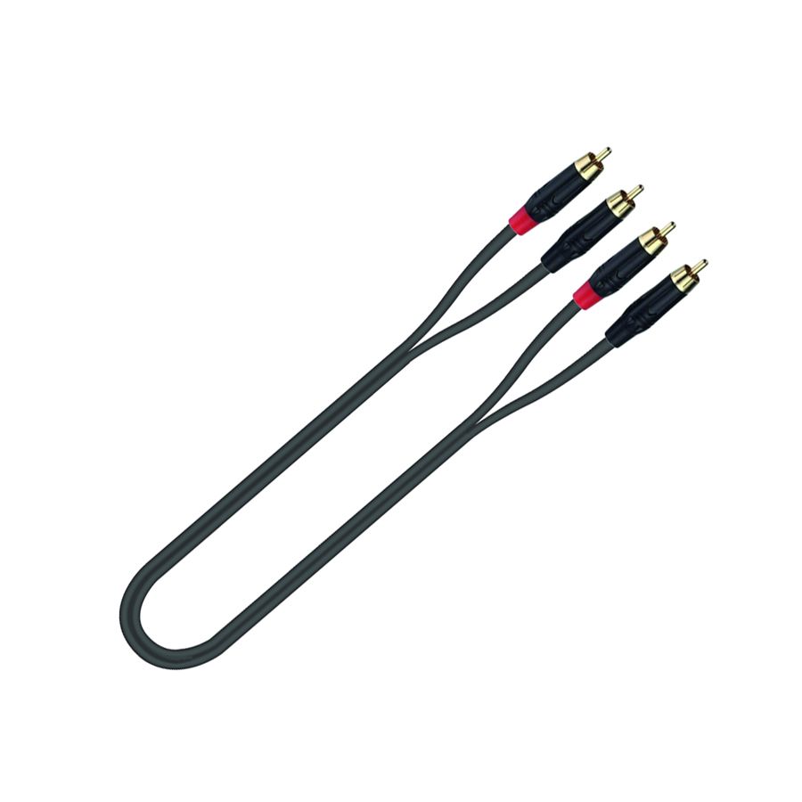 Аудиокабель QUIK LOK JUST (2xRCA - 2xRCA) (1 м) - аренда профессионального оборудования