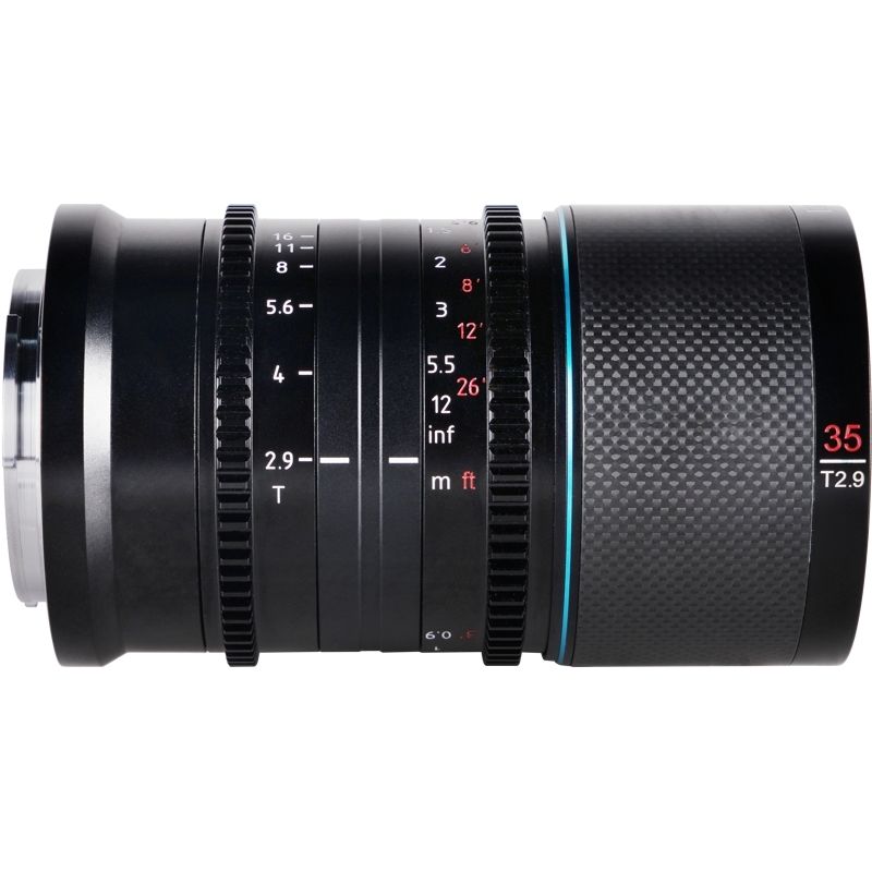 Sirui Saturn 35 T2.9 1.6x Carbon Fiber Anamorphic Lens (FF, Sony E) - аренда профессионального оборудования