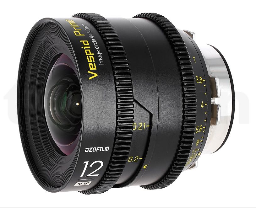 DZOFilm VESPID Prime 12 T2.8 Cine Lens (FF, Canon EF) - аренда профессионального оборудования