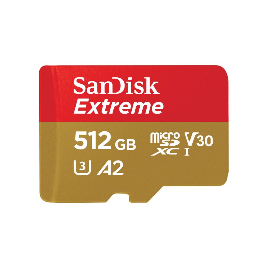 Карта памяти microSDXC Sandisk Extreme 512Gb - аренда профессионального оборудования