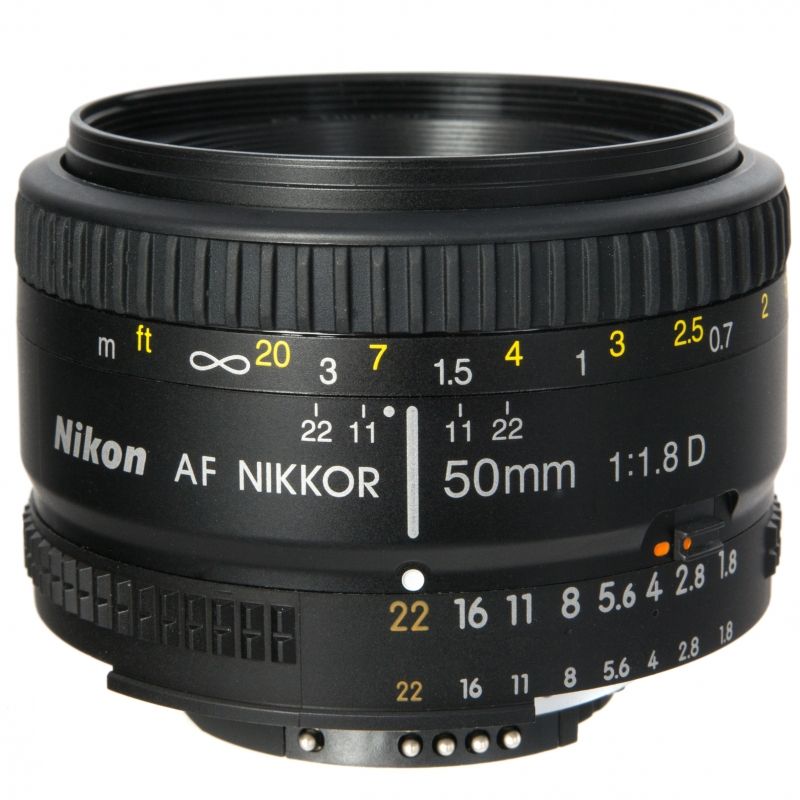 Nikon AF 50 f/1.8D Nikkor - аренда профессионального оборудования