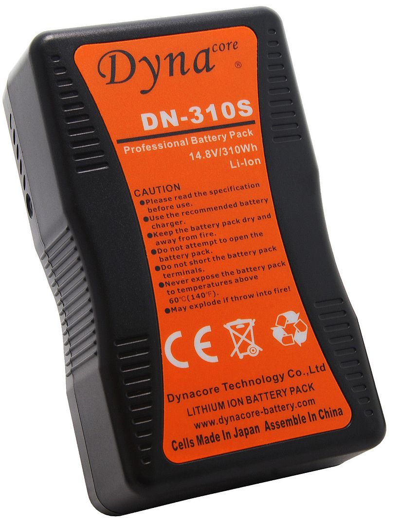 Аккумулятор V-Mount 310Wh Dynacore DN-310S - аренда профессионального оборудования