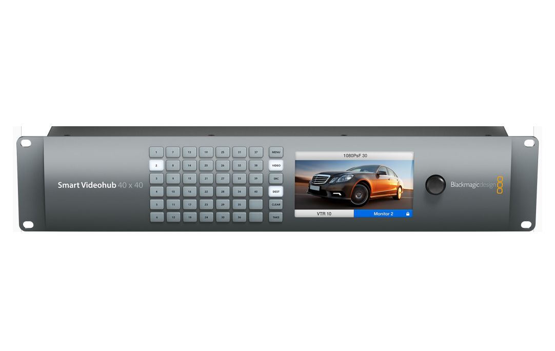 Blackmagic Smart Videohub 40x40 6G-SDI - аренда профессионального оборудования