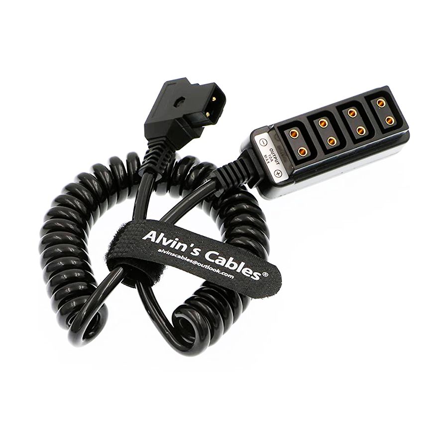 Адаптер питания ALVINs CABLES D-Tap/4xD-Tap (витой) 1 м - аренда профессионального оборудования