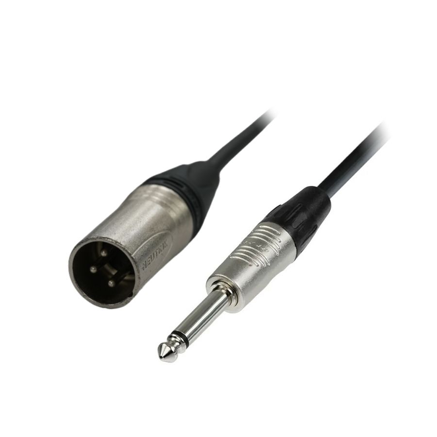 Переходник XLR (M) - Jack 6.3 (M) 0.1 м - аренда профессионального оборудования