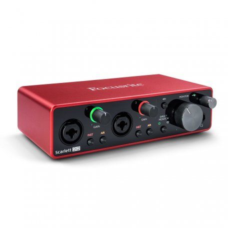 Аудиоинтерфейс Focusrite Scarlett 2i2 USB-C (3rd Generation) - аренда профессионального оборудования