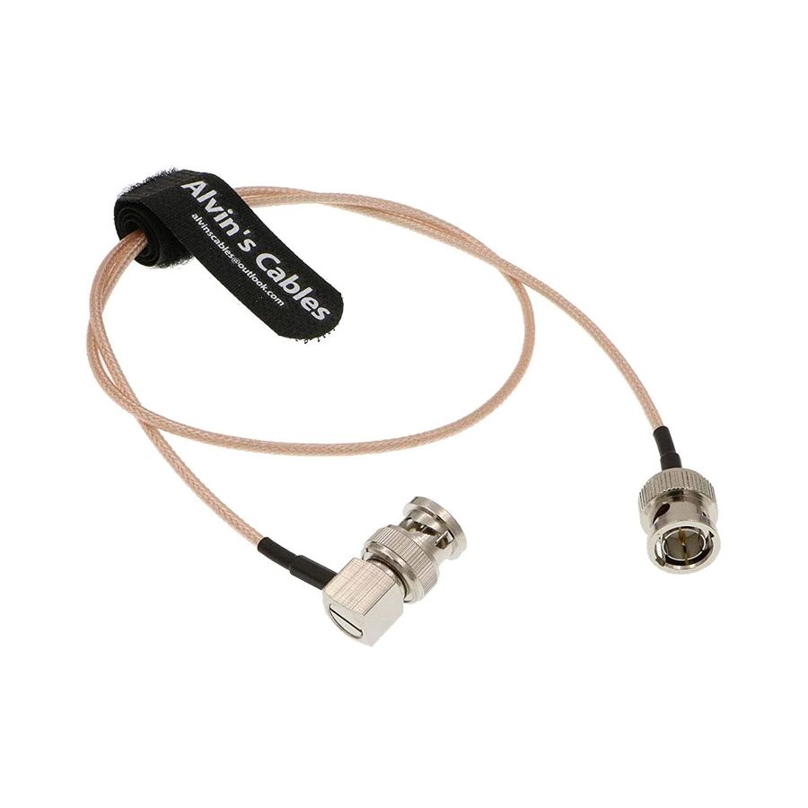 Видеокабель ALVINs CABLES SD/HD-SDI BNC-BNC 0.5 м (тонкий) (угл. - прямой) - аренда профессионального оборудования