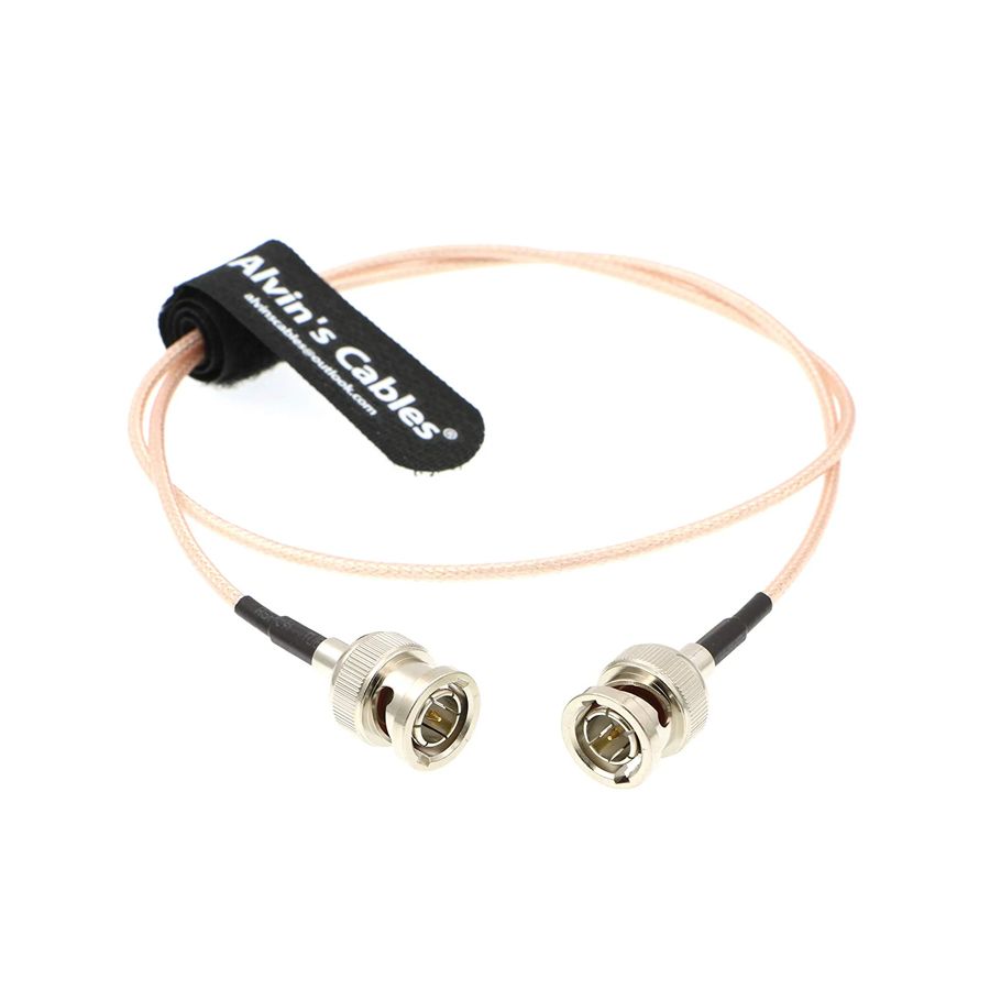 Видеокабель ALVINs CABLES SD/HD-SDI BNC-BNC 1.0 м (тонкий) (прямой - прямой) - аренда профессионального оборудования