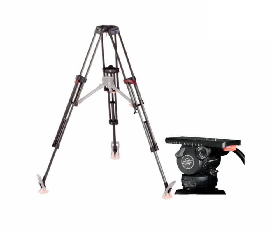 Штативный комплект Sachtler System 18 S2 Speed Lock CF - аренда профессионального оборудования