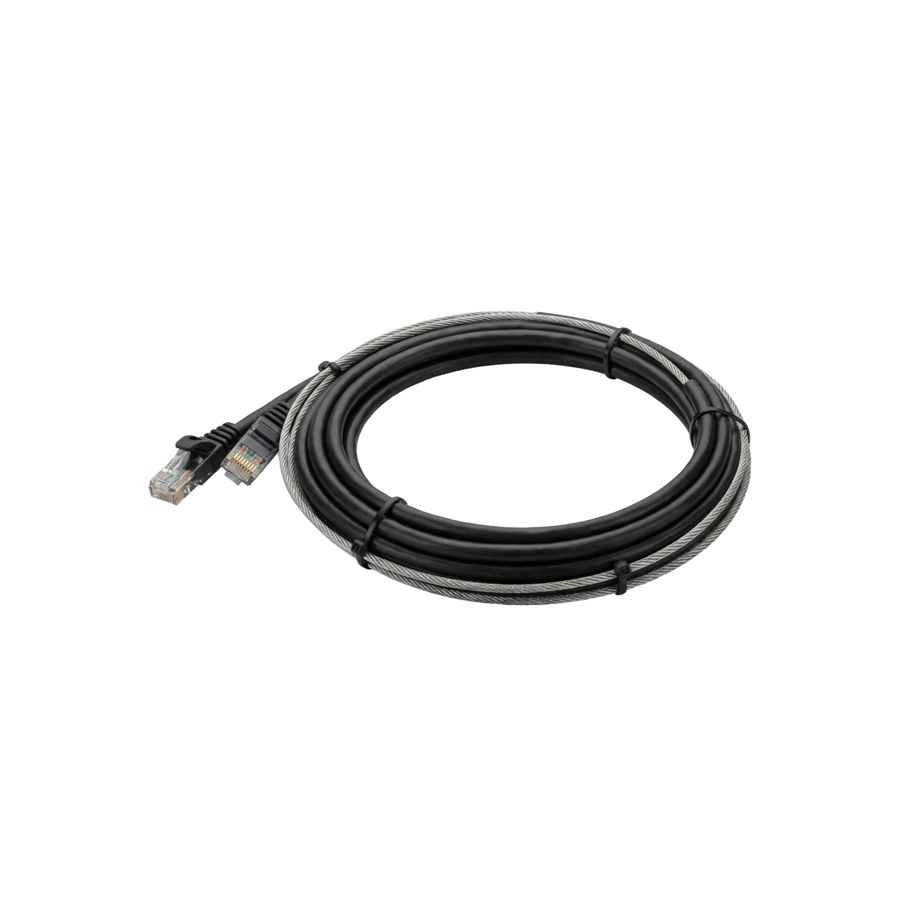 Патч-корд FTP Cat.5e с тросом (RJ45 - RJ45) (100 м на катушке) - аренда профессионального оборудования