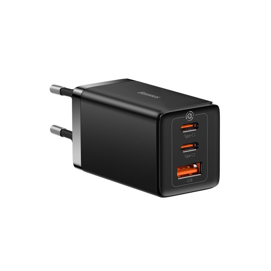 Зарядное устройство Baseus GaN5 Pro 2C+U 65 Вт (1xUSB A(F), 2xUSB C(F)) - аренда профессионального оборудования