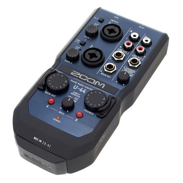Аудиоинтерфейс ZOOM U-44 - аренда профессионального оборудования