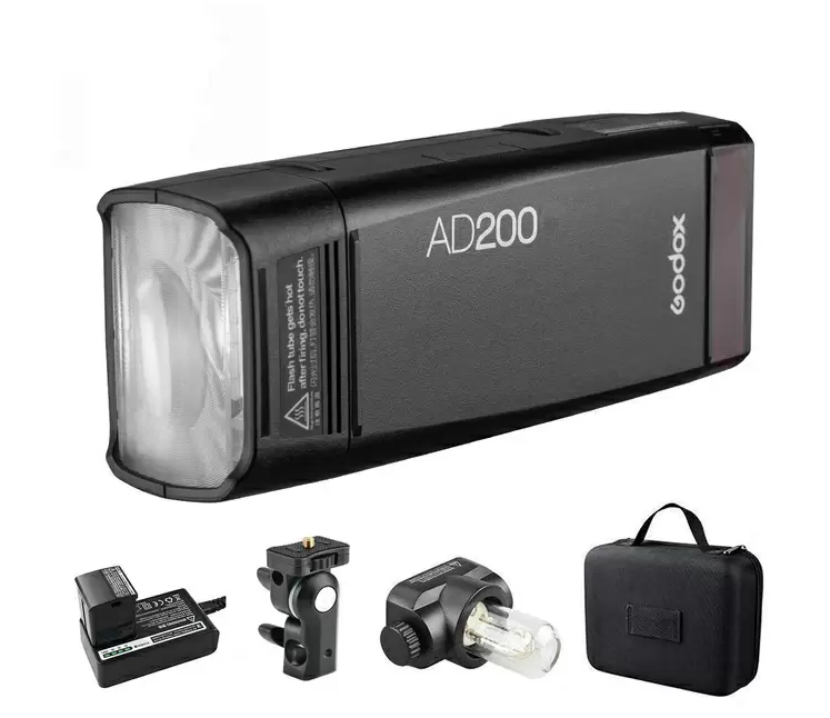 Аккумуляторная вспышка Godox Witstro AD200Pro (TTL) - аренда профессионального оборудования