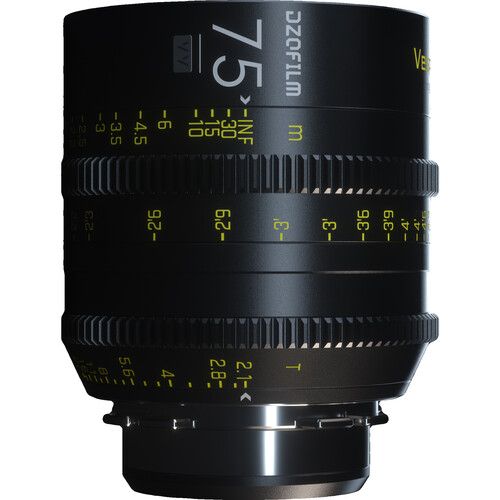 DZOFilm VESPID Prime 75 T2.1 Lens (FF, ARRI PL) - аренда профессионального оборудования