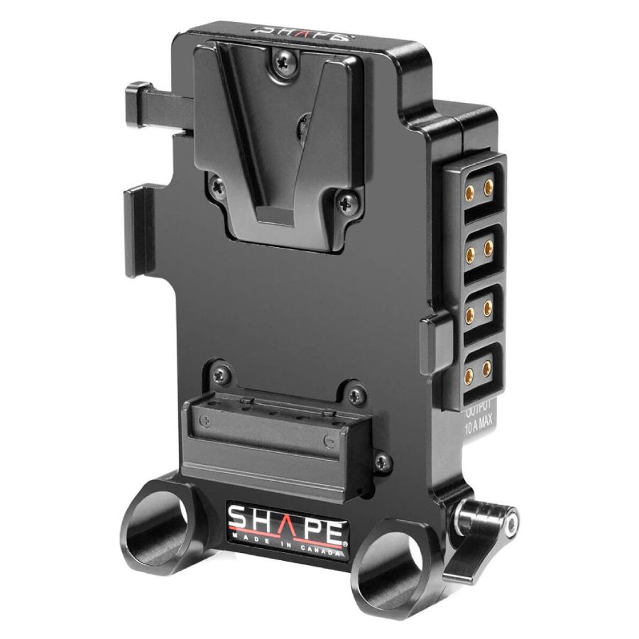 Площадка питания V-Mount SHAPE Multi D-Tap Plate 15 мм LWS ROD MOUNT - аренда профессионального оборудования