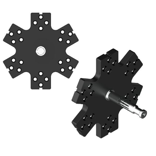 Крепление Baby Pin to 6-Way Flat Rotating Connector для Aputure INFINIBAR - аренда профессионального оборудования